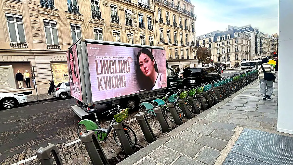 Avenue Montaigne, quartier du luxe