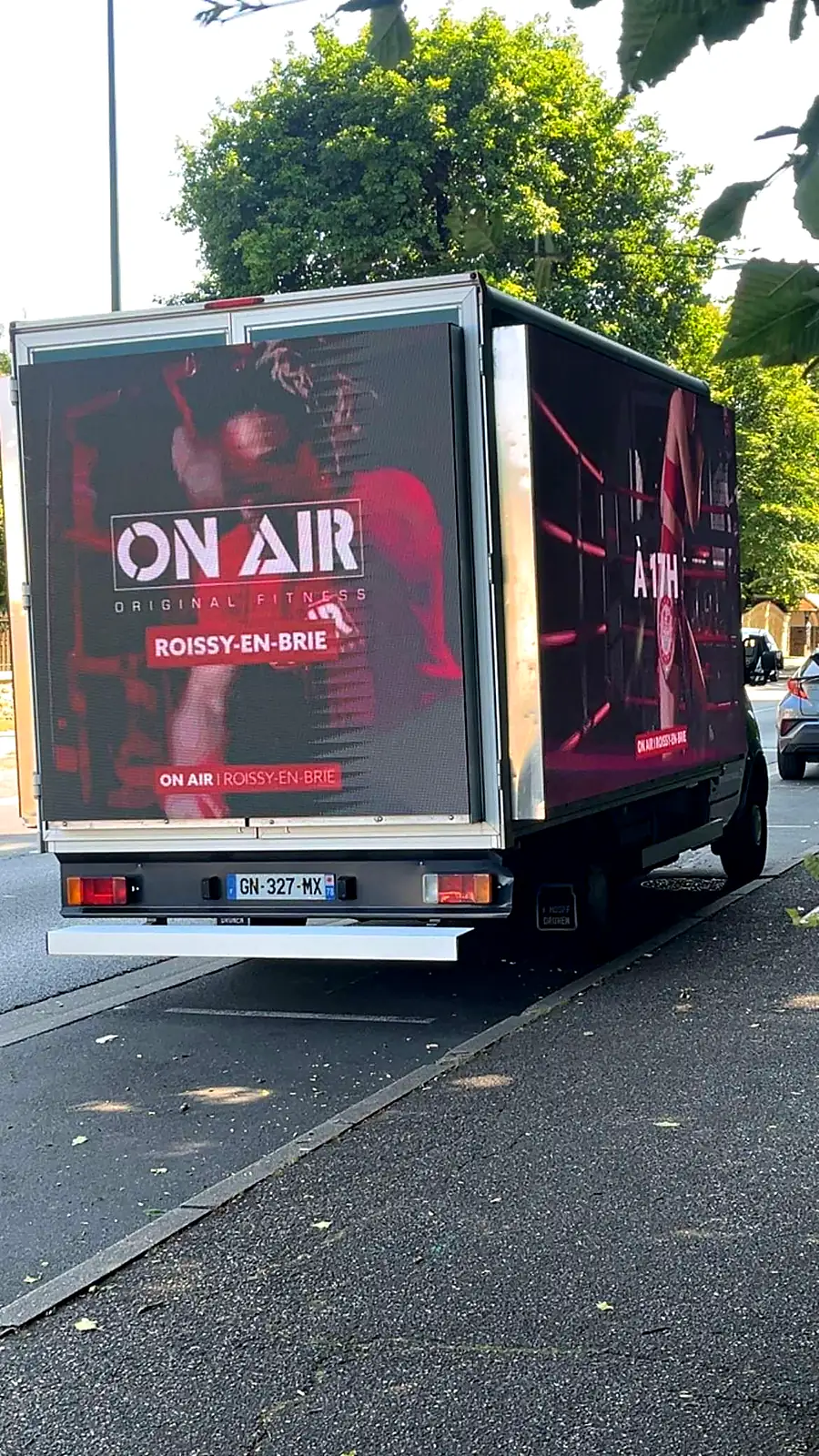 Camion LED Green Ad · On Air · Roissy-en-Brie